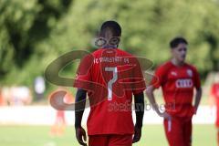 Freundschaftsspiel - Saison 2023/2024 - SV Manching - FC Ingolstadt 04 - Mussa Fonanah (Nr.7 - FCI U21) -  - Foto: Meyer Jürgen