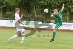 BZL Oberbayern Nord - Testspiel - TSV Aiglsbach - SV Manching - Rainer Meisinger grün Manching - Foto: Jürgen Meyer