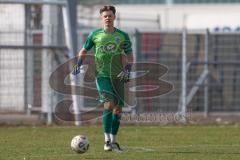 Bayernliga Nord - Saison 2025/26 - FC Ingolstadt 04 II - SpVgg Bayern Hof - Torwart Raphael Eßlinger (Nr.12 - FC Ingolstadt II) - XXXXX - Foto: Meyer Jürgen