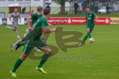 BZL - Bezirksliga Oberbayern Nord - Saison 2021/22 - SV Manching - SV Dornach - Schmidt Tim grün Manching - Foto: Jürgen Meyer