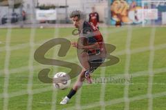 A-Junioren Bundesliga -  Saison 2026/27 - FC Ingolstadt 04 - VFB Stuttgart - Kaydin Malik rot FCI verwandelt einen Strafstoss zum 1:1 Ausgleichstreffer - Jubel  - XXXXX -  Foto: Meyer Jürgen