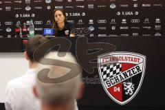 3. Liga - Saison 2024/25 - Pressekonferenz - FC Ingolstadt 04 -  - Cheftrainerin Sabrina Wittmann (FCI) - XXXXX - Foto: Meyer Jürgen