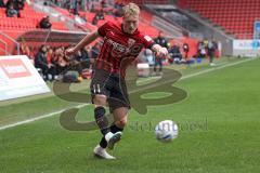 3.Liga - Saison 2022/2023 - FC Ingolstadt 04 -  - FC Freiburg II - Tobias Bech (Nr.11 - FCI) - Foto: Meyer Jürgen