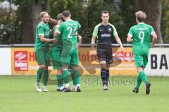 Bezirksliga - Saison 2025/26 - FC Gerolfing - SVA Palzing - Ahmet Altay (Nr.25 - FC Gerolfing) mit dem 1:1 Ausgleichstreffer per Elfmeter - jubel - Foto: Meyer Jürgen