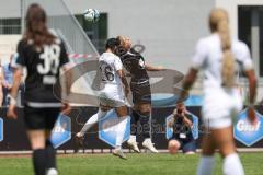 2. Bundesliga Frauen - Saison 2023/24 - FC Ingolstadt 04 Frauen - Turbine Potsdam - Ivana Slipcevic (Nr.8 - FCI) - Hahn Maya weiss Potsdam - Foto: Meyer Jürgen
