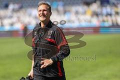 3. Liga; TSV 1860 München - FC Ingolstadt 04; Sieg Jubel Freude Torwart-Trainer Philipp von Loeper (FCI)