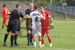 A-Junioren - Bundesliga Süd Fc Ingolstadt 04 - Eintracht Frabkfurt -  Hot Valentin bei der Seitenwahl rot FCI - Foto: Meyer Jürgen