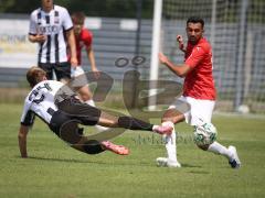 *Bayernliga Nord - Saison 2026/27 - FC Ingolstadt 04 II - FSV Stadeln - Fabio Riedl (Nr.24 - FCI II) - Salim Ahmed rot Stadeln - Foto: Meyer Jürgen