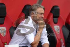3.Liga - Saison 2023/2024 - FC Ingolstadt 04 -  1. FC Saarbrücken - Geschäftsführer Sport und Kommunikation Dietmar Beiersdorfer (FCI) - Foto: Meyer Jürgen