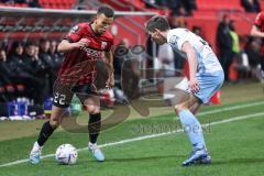 3. Liga; FC Ingolstadt 04 - TSV 1860 München; Marcel Costly (22, FCI) Wörl Marius (38 TSV)