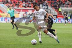 3. Liga; FC Ingolstadt 04 - SC Verl; Marcel Costly (22, FCI) Corboz Mael (27 Verl)