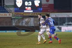 3. Liga - KFC Uerdingen 05 - FC Ingolstadt 04 - Marc Stendera (10, FCI) Kobiljar Rijad (17 KFC)