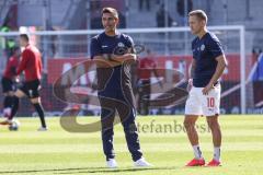 2.BL; FC Ingolstadt 04 - Holstein Kiel; Cheftrainer Marcel Rapp (Kiel) Holtby Lewis (10 Kiel)