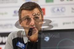 3. Liga; Erzgebirge Aue - FC Ingolstadt 04; Pressekonferenz Cheftrainer Michael Köllner (FCI)