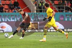 3. Liga; FC Ingolstadt 04 - Borussia Dortmund II; Torschuß knapp vorbei  Julian Kügel (31, FCI)