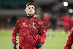 3. Liga; 1. FC Schweinfurt 05 - FC Ingolstadt 04; vor dem Spiel Georgios Antzoulas (6, FCI)