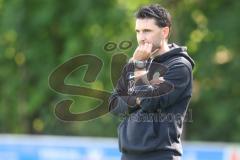 Landesliga - Saison 2025/26 - SV Manching - FC Sonthofen - Cheftrainer Cüneyt Köz (SV Manching) - XXXXX - Foto: Meyer Jürgen