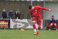 Kreisklasse - Saison 2025/26- TSV Pförring - SV Karlshuld-  - Simon Böck rot Pförring - XXXXX - Foto: Meyer Jürgen