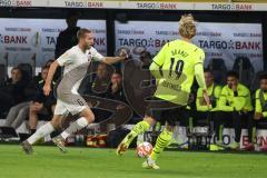 DFB Pokal; Borussia Dortmund - FC Ingolstadt 04; Rico Preißinger (6, FCI) Brandt Julian (19 BVB)