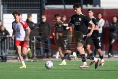 B-Junioren Bundesliga  - Saison 2023/24 - B-Junioren - FC Ingolstadt 04 - FC Bayern München - Petkos Ioannis schwarz FCI - XXXXX - Foto: Meyer Jürgen