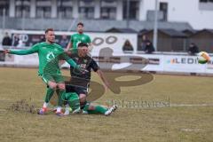Bezirksliga - Saison 2024/25- TSV Gaimersheim - VFB Eichstätt II - Der 1:0 Führungstreffer durch Nico von Swiontek Brzezinski (Nr.17 - TSV Gaimersheim) jubel - Taavi Hoffmann grün Eichstätt  - Eugen Belousow grün Eichstätt links - Foto: Meyer Jürgen