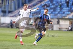 3. Liga; SV Waldhof Mannheim - FC Ingolstadt 04 - Jannik Mause (7, FCI) Torchance Bahn Bentley Baxter (7 SVWM)