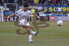 3.Liga - Saison 2022/2023 - 1. FC Saarbrücken - FC Ingolstadt 04 - Udogu David (Nr.47 - FCI) - Foto: Meyer Jürgen