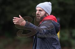 2023_11_5 - SV Kasing - TV Münchsmünster - Kreisliga - Saison 2023/24 - Fabian Reichenberger Trainer Kasing -  Foto: Meyer Jürgen