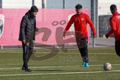 A - Junioren Bundesliga Süd/Südwest -  Saison 2021/2022 - FC Ingolstadt 04 - 1. FC Saarbrücken - Fabian Reichler Co.Trainer - Foto: Meyer Jürgen