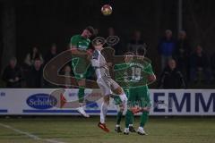 Landesliga - Saison 2024/25 - SV Manching - FC Ehekirchen - Daniel Spies (Nr.22 - SV Manching) - Hollinger Christoph weiss Ehekirchen - Foto: Meyer Jürgen
