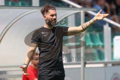 Bezirksliga - Saison 2024/25 - Freundschaftsspiel - FC Gerolfing - SV Kasing - Trainer Fabian Reichenberger (SV Kasing) - XXXXX - Foto: Meyer Jürgen