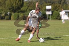 Bezirksliga - Saison 2023/2024 - TSV Gaimersheim - Grüne Heide - Markus Vollnhals (Nr.6 - Gaimersheim) - Thomas Niggl grün Grüne Heide - Foto: Meyer Jürgen