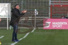 3. Liga - VfB Lübeck - FC Ingolstadt 04 - Cheftrainer Tomas Oral (FCI) am Seitenrand