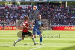 2.BL; Hannover 96 - FC Ingolstadt 04; Valmir Sulejmani (33, FCI) Maximilian Beier (14 Hannover)