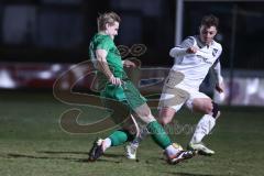 Landesliga - Saison 2024/25 - SV Manching - FC Ehekirchen - Rainer Meisinger (Nr.8 - SV Manching) - Alagic Ermin weiss Ehekirchen - Foto: Meyer Jürgen