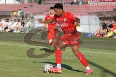 Bayernliga Süd - Saison 2022/2023 - FC Ingolstadt 04 -  TSV Dachau - Udogu David (Nr.2 - Fc Ingolstadt 04 II) - Foto: Meyer Jürgen