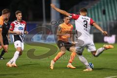 3. Liga; FC Viktoria Köln - FC Ingolstadt 04; Felix Keidel (43, FCI) Schultz Michael (3 Köln)