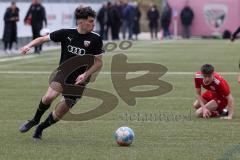 B-Junioren - Bayernliga -  Fc Ingolstadt 04 - TSG 1860 Rosenheim -  Drakulic Ognjen schwarz  FCI  - Foto: Meyer Jürgen