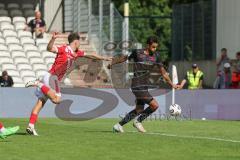 3. Liga - Saison 2025/26 - Energie Cottbus - FC Ingolstadt 04  - Der 1:1 Ausgleichstreffer durch Carlsen Frederic Bennedsgaard (Nr.8 - FC Ingolstadt 04) - jubel -  - XXXXX - Foto: Meyer Jürgen