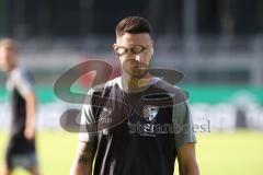 3.Liga - Saison 2023/2024 - Preußen Münster - FC Ingolstadt 04 - Ryan Malone (Nr.16 - FCI) - vor dem Spiel  - Foto: Meyer Jürgen