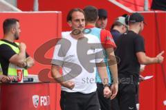 3.Liga - Saison 2022/2023 - FC Ingolstadt 04 -  1. FC Saarbrücken -Cheftrainer Rüdiger Rehm (FCI) -  Foto: Meyer Jürgen