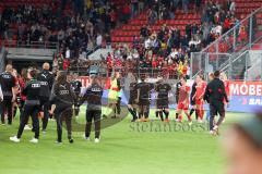 DFB - Pokal - Frauen - Saison 2022/2023 - FC Ingolstadt 04 -  FC Bayern München - Nach dem Spiel - Foto: Meyer Jürgen