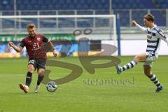 2023_11_11 - 3. Liga - Saison 2023/24 - MSV Duisburg - FC Ingolstadt 04 - Yannick Deichmann (Nr.20 - FCI)Hamza Anhari (Nr.8 - MSV Duisburg) - XXXXX - Foto: Meyer Jürgen