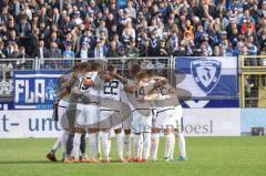 3. Liga; VfB Oldenburg - FC Ingolstadt 04; Teambesprechung vor dem Spiel