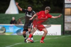Kreisliga - Saison 2026/27- SV Zuchering - Türkisch SV Ingolstadt - Muhammed Karaca schwarz Türkisch - Laurenz Klein rot Zuchering - Foto: Meyer Jürgen