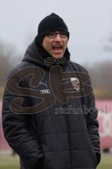 2. Fußball-Liga - Frauen - Saison 2022/2023 - FC Ingolstadt 04 - VFL Wolfsburg II - Co-Trainer Mario Nurtsch (FCI Frauen) vertritt Cheftrainer Miren Catovic (FCI Frauen) - Foto: Meyer Jürgen