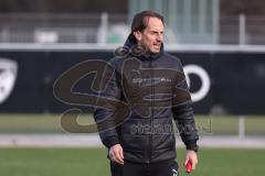 3. Liga; 1. Training nach Winterpause, 2023 FC Ingolstadt 04; Cheftrainer Rüdiger Rehm (FCI)