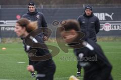 3. Liga; FC Ingolstadt 04 - Trainingsauftakt Winterpause; Co-Trainer Thomas Karg (FCI) Co-Trainer Mike Krannich (FCI)