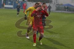 Bayernliga Süd - Saison 2021/2022 - FC Ingolstadt 04 II - TSV 1860 München II - Meikis Fabio (#19 FCI) vergibst eine Torchance - Enttäuscht - Szekely György Torwart München  - Foto: Meyer Jürgen