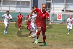 Kreisliga - Saison 2022/2023 - Türk.SV Ingolstadt - DJK Ingolstadt - Mathias Habricht rot Türk SV Ing.- Foto: Meyer Jürgen